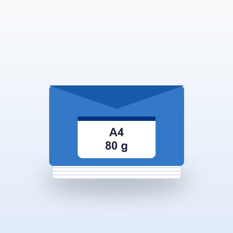 Carta A4 80 g risma 500 fogli
