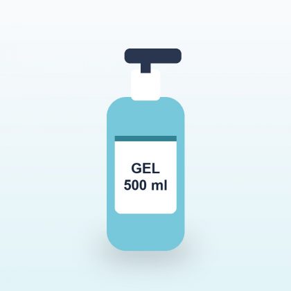 Gel igienizzante mani 500 ml