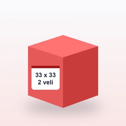 Tovaglioli 2 veli 33x33 conf. 500