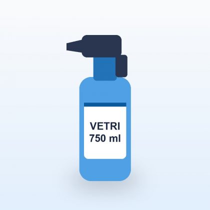 Detergente vetri spray 750 ml